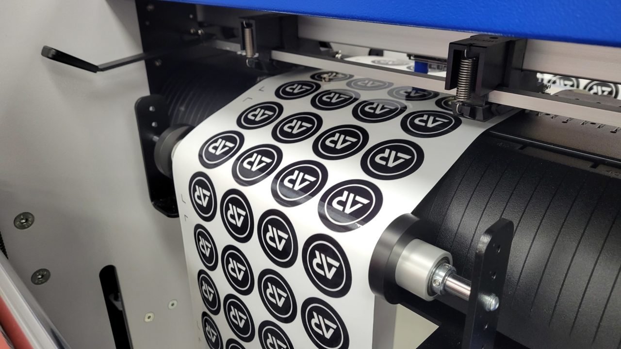 Custom Roll Labels AllRush Print Apparel