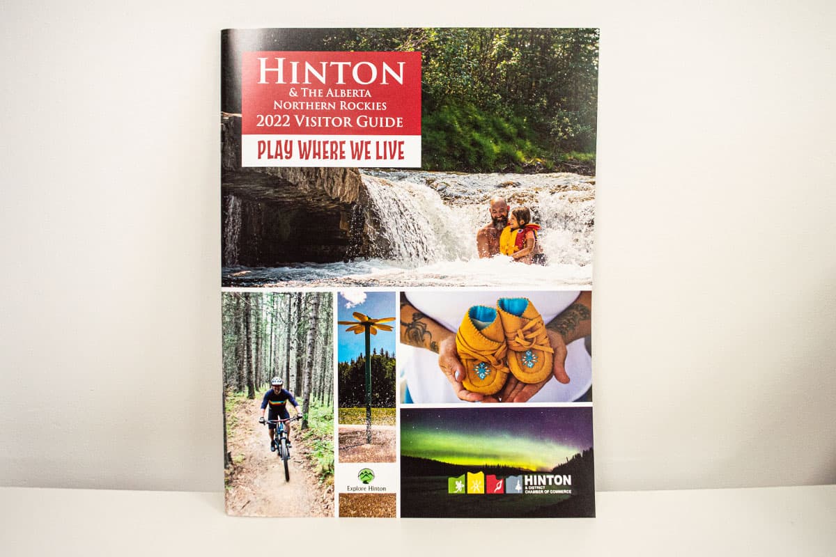 Printed visitor guide and brochure