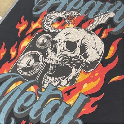 Full-colour DTG print