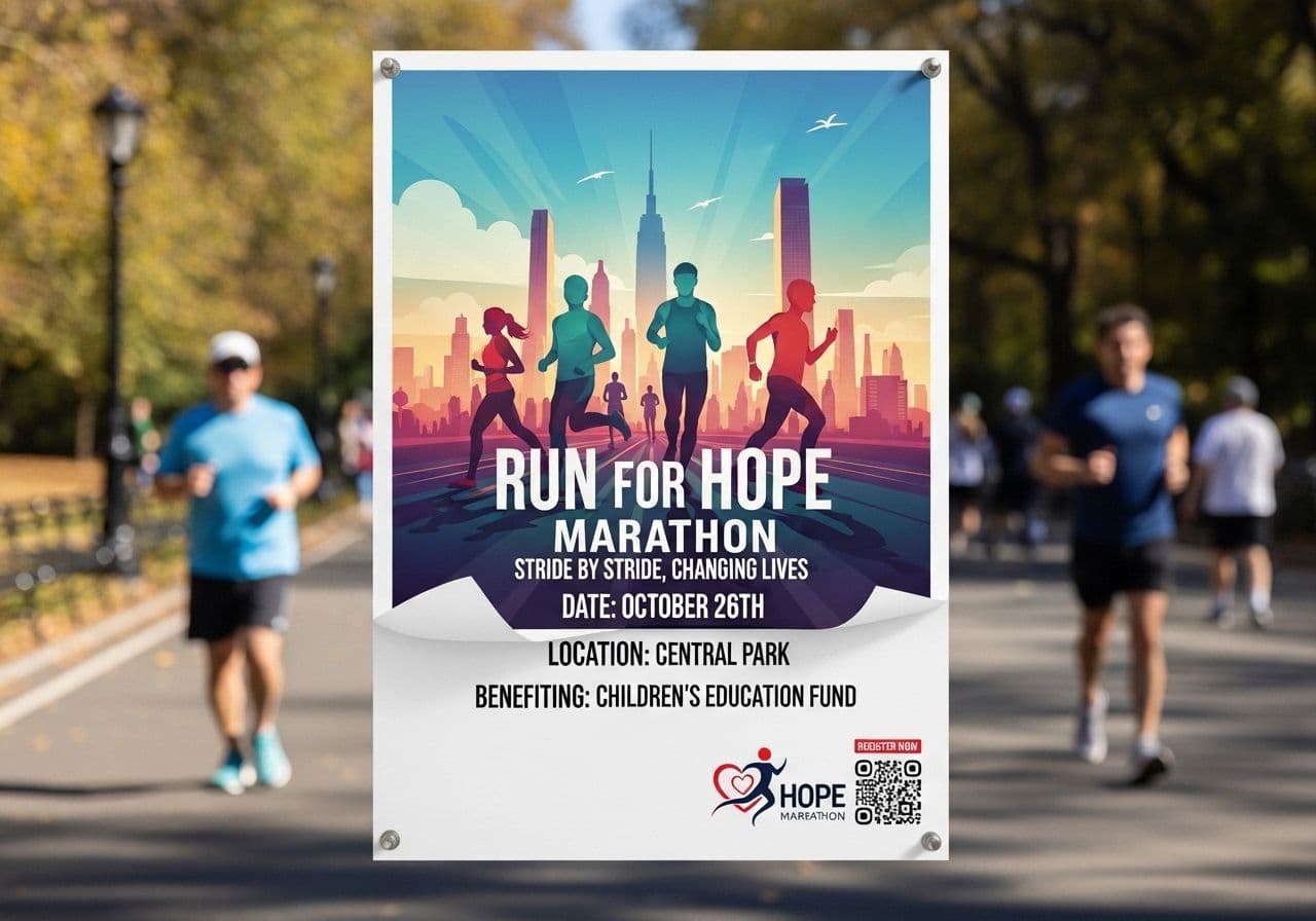 Race event poster